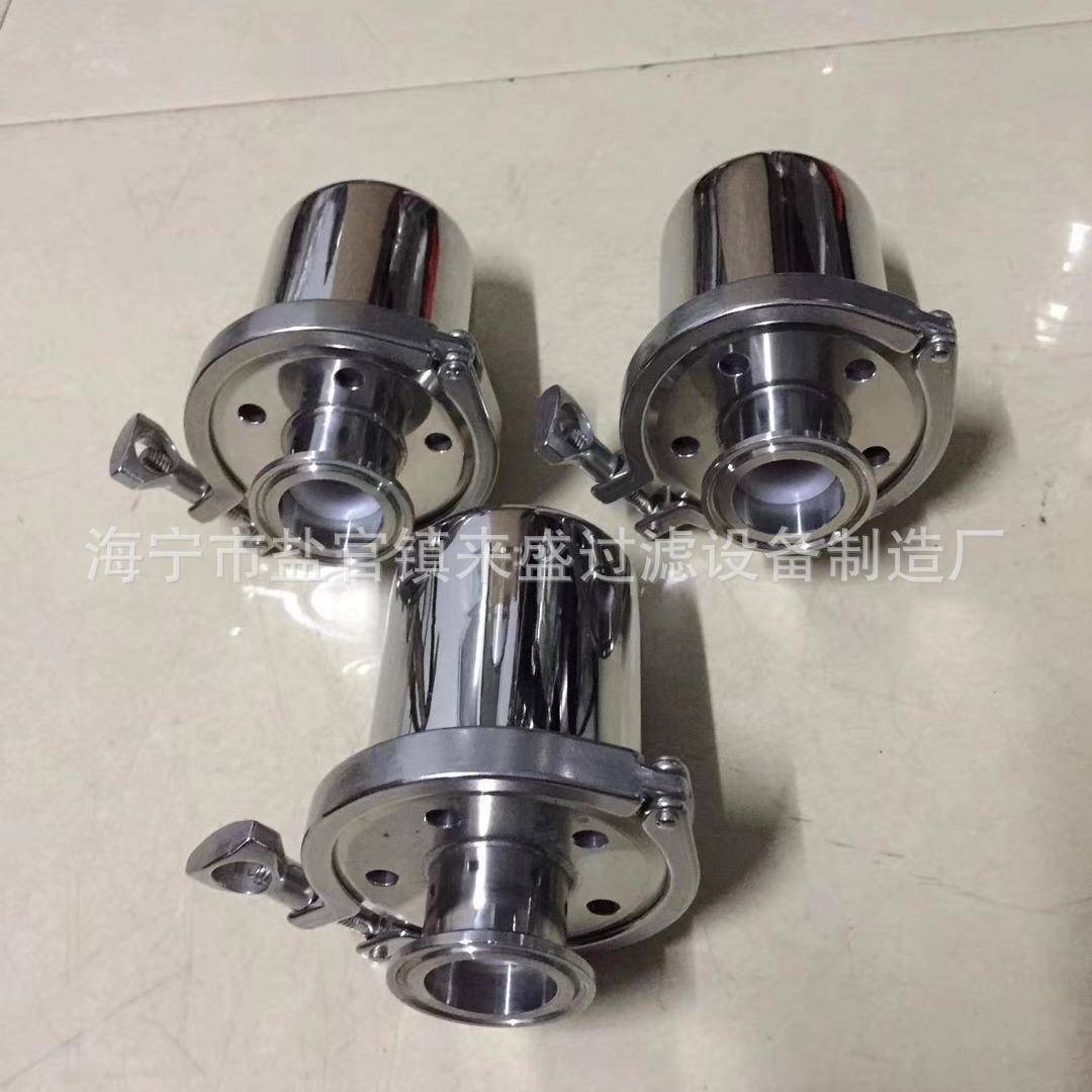 30LS-LX-104/316L不式锈钢管道卫生级微孔膜级/卫生精密滤芯筒滤