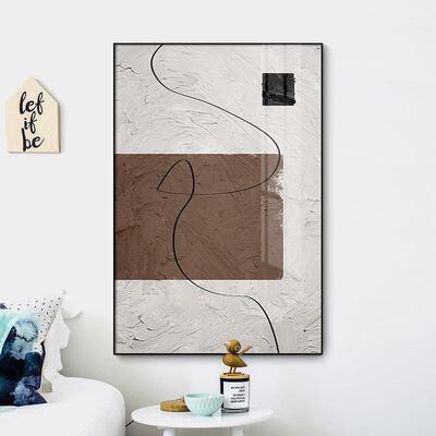 戈现代装饰画工游厂销简JSS-8308约术客直厅挂画艺酒店宾馆民宿装
