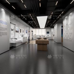 品展厅展展示柜展木产质带灯地台烤漆展示柜模拟机器YF0306设备柜