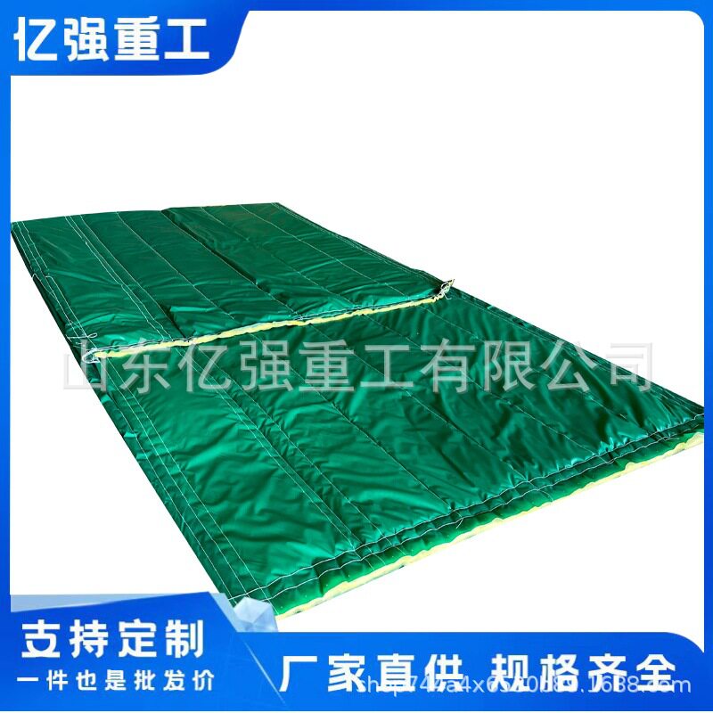 厂家直售防火保温被防雨防雪工地用大棚保温棉被桥梁工程用保温被