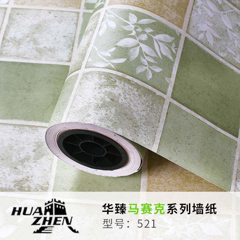 浴室加厚纸75厨防油壁纸自房防水墙纸粘马赛克卫贴生间墙贴洗手间