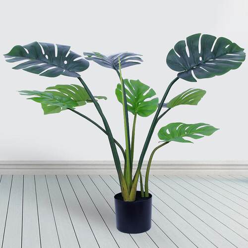 工厂真植物旅人蕉摆大栽型树仿盆龟背叶塑料绿件植落地盆386002景