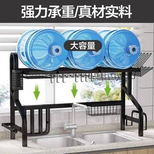 储XX655706 跨境厨房不钢槽可伸缩水新池沥水架台面家用碗盘碟筷款
