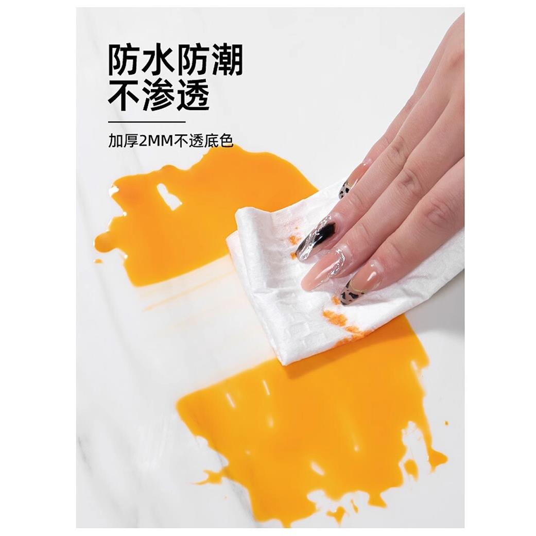 吊天牌：qita花板贴纸自装塑铝板墙顶粘贴自防水防潮柔光肌肤釉仿