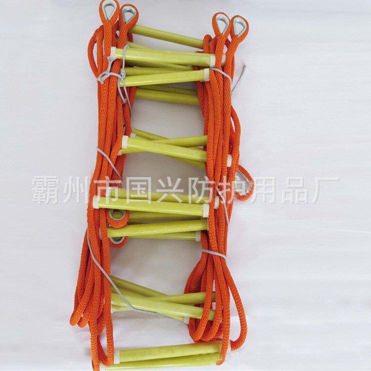 缘防潮蚕丝软梯应急救绝生式逃生软梯电工绳梯H编型289整工程梯