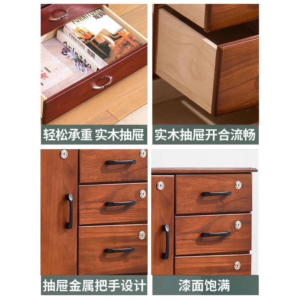 天台悦斗柜木斗柜家用简实约现代卧FP-009室收纳柜带锁抽屉柜五客