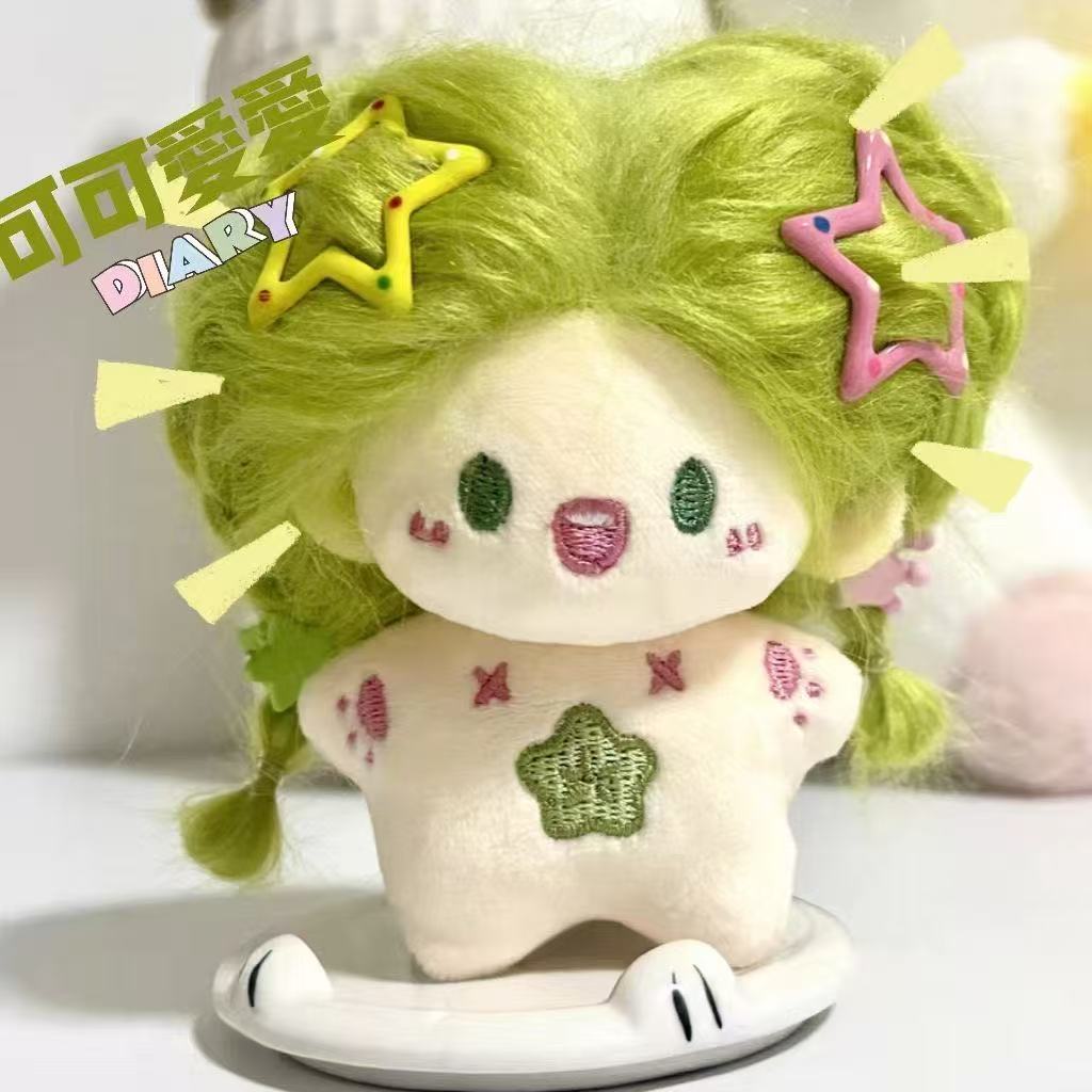 可爱缺牙巴棉花娃娃毛绒公仔丑萌