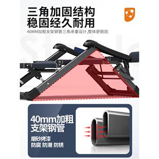 午憩宝躺椅折叠办公室午休椅便携夏天阳台家用午睡床休闲靠背椅子