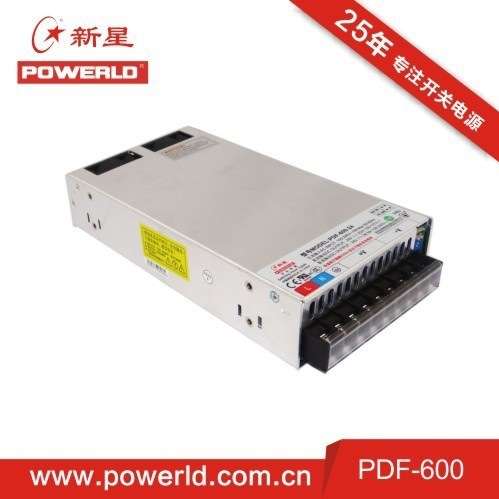 普德新星电源PDF-600-24 输出24V开关电源 PFC电源