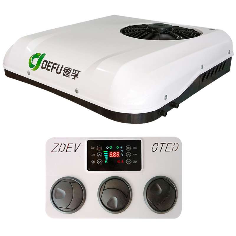 12Volt 24v cabin AC parking electric conditioner for truck
