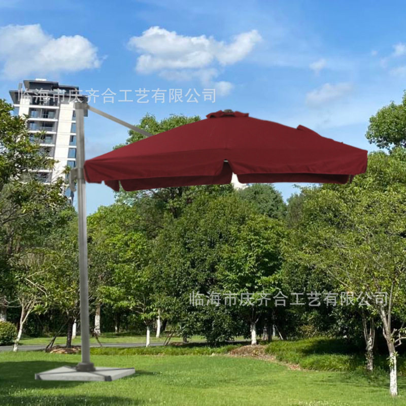 防水防风荷叶边设计普通罗马伞跨境出口厂家直供