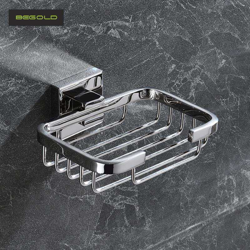 304不锈钢香皂盒卫生间肥皂架沥水香皂托壁挂式皂盒收纳沥水防霉