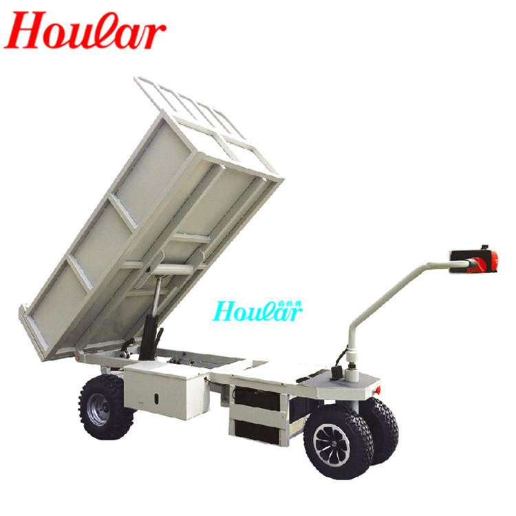 HG-202电动翻斗车 POWER DUMP CART 越野搬运车小型电动泥头车
