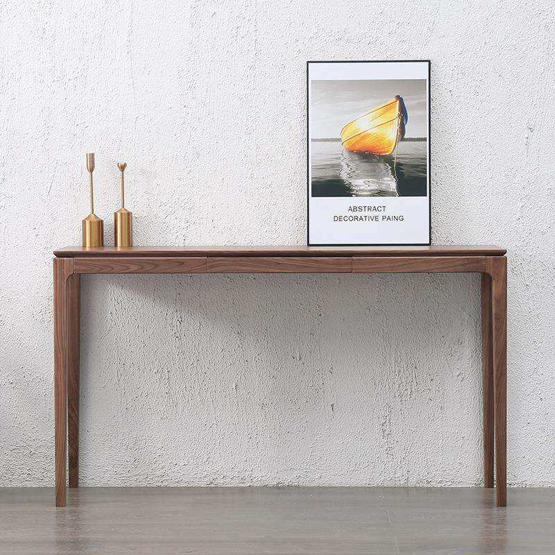 北欧实木条案新中式黑胡桃木玄关桌白橡条几窄桌现代简约供台供r*,机械设备,其他机械设备,淘宝优惠券,粉丝福利购,淘宝优惠卷