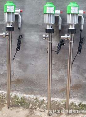 不锈钢手提电动防腐蚀抽酸泵YBYB-40P耐酸碱抽液泵