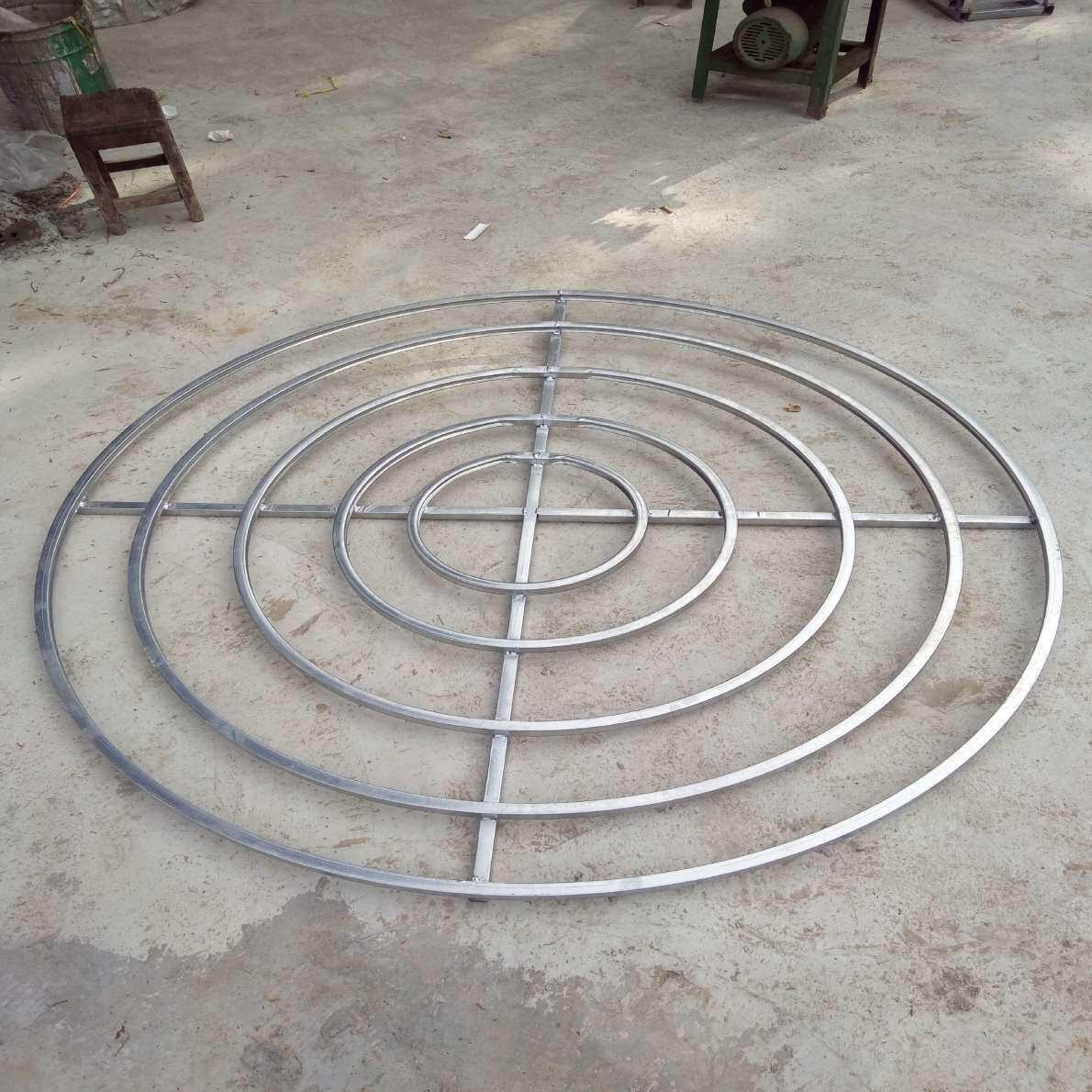 新款婚庆道具铁艺圆环S线帘背景花艺花环吊顶圆环舞台布置道具