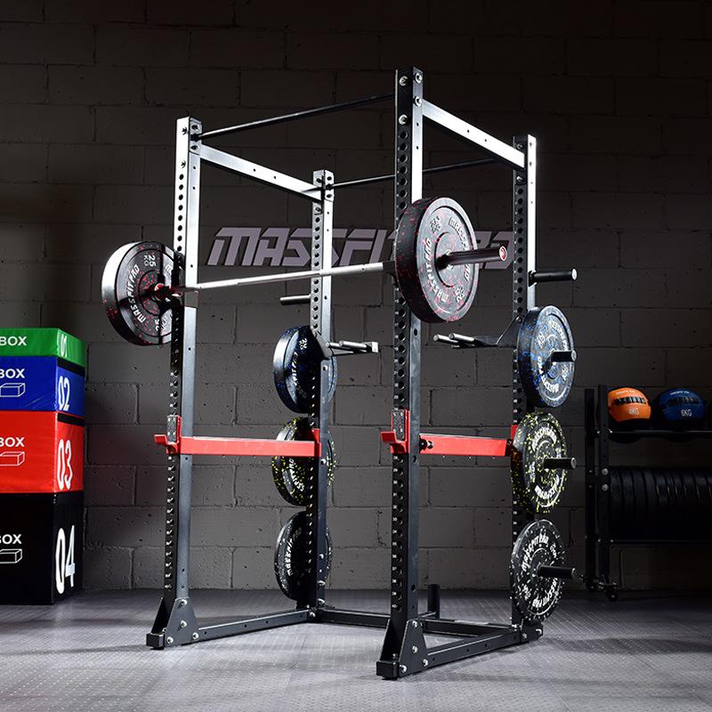 商用私教深蹲架卧推架框式crossfit训练架杠铃架龙门架健身房器材