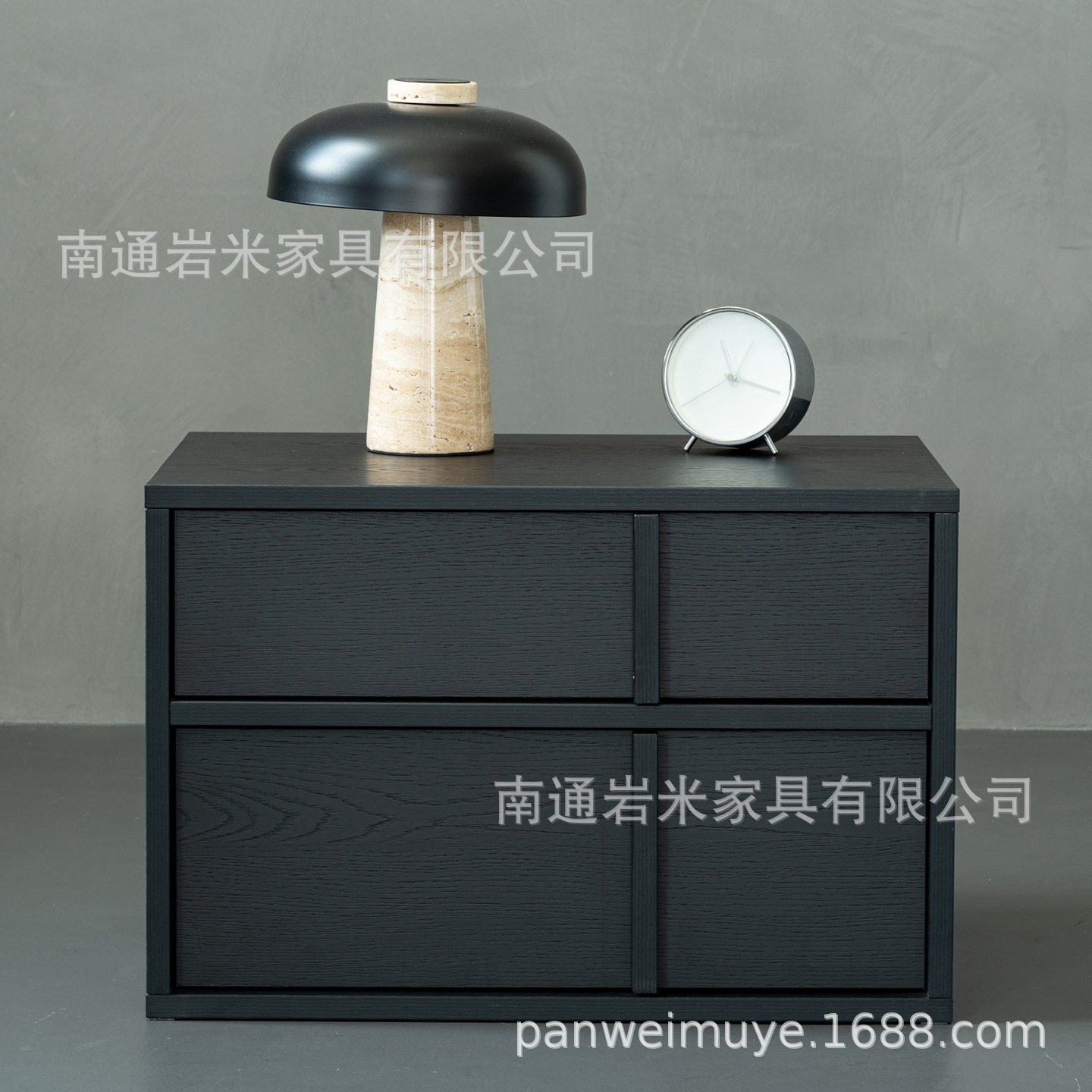 现代简约北欧意式极简床头柜