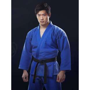 专业柔道服纯棉标准男女柔道服装新手儿童成人柔道训练服比赛套装