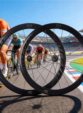 700c50MM框高RUJIXU锐杰逊直拉破风辐条公路自行车轮组V/C刹圈刹