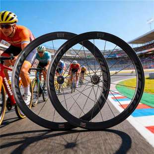 700c50MM框高RUJIXU锐杰逊直拉破风辐条公路自行车轮组V/C刹圈刹