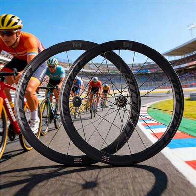 700c50MM框高RUJIXU锐杰逊直拉破风辐条公路自行车轮组V/C刹圈刹