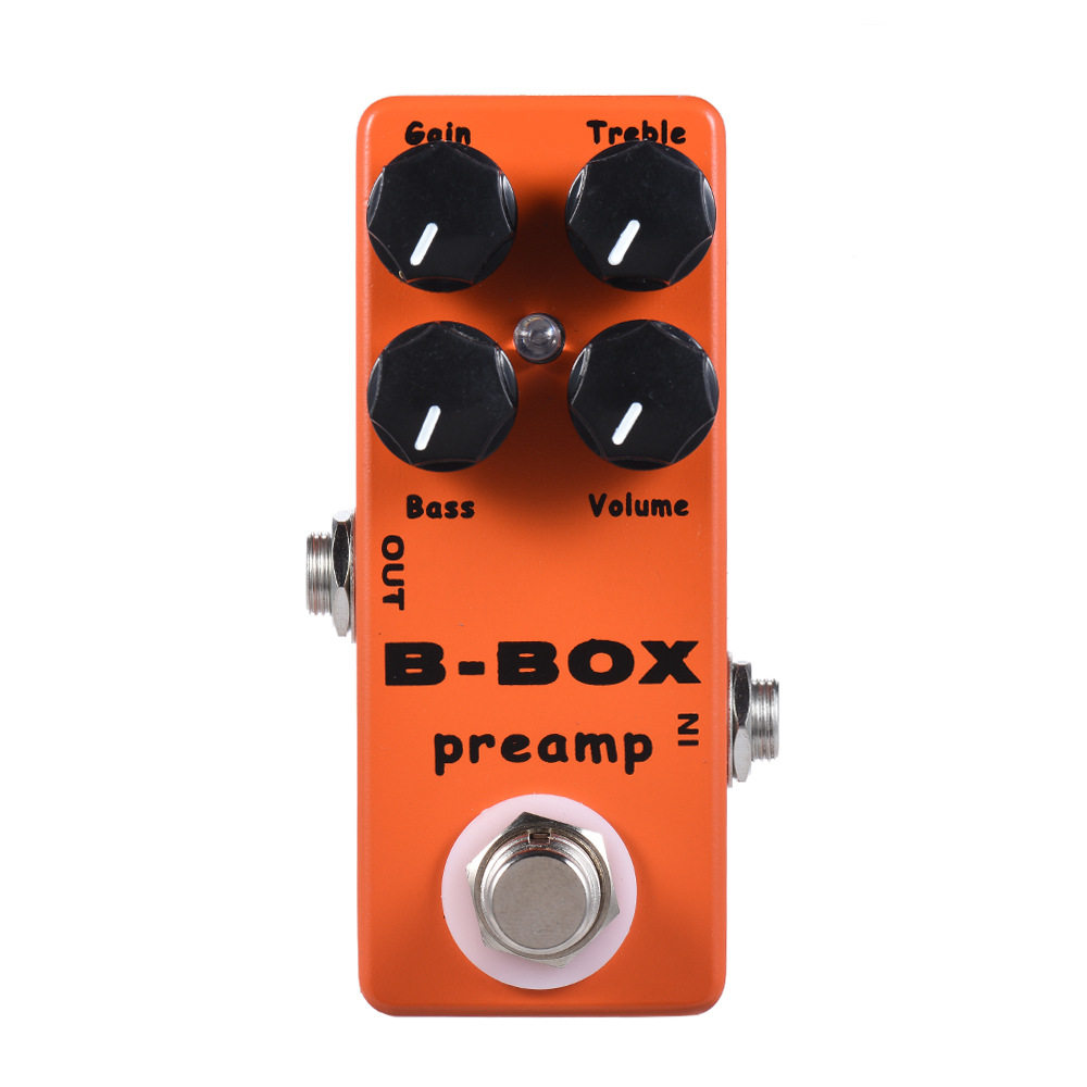 MOSKYAUDIO迷你吉他效果器过载前级BBPreamp