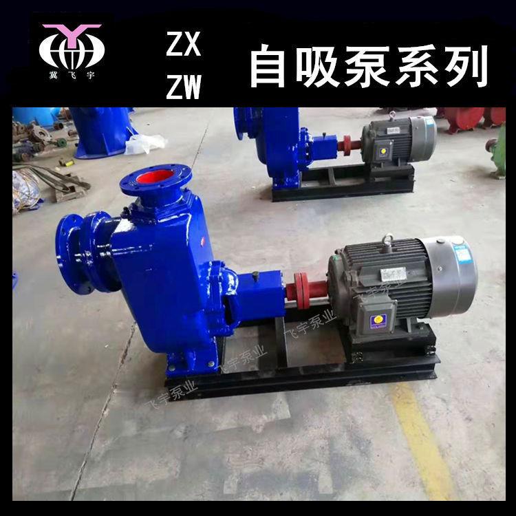 100ZW100-30自吸无堵塞排污泵ZWL卧式自吸离心泵防洪排涝污水泵