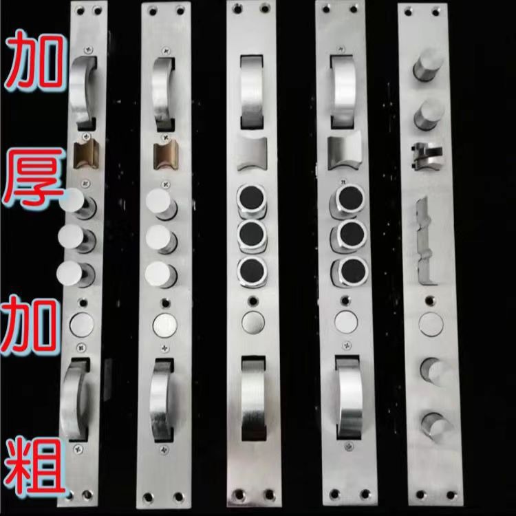 家装进户门防盗门不锈钢加厚霸王锁体环形锁体指纹锁家用通用锁体