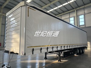 厂家直供半挂车 侧帘半挂车 展翼车 厢式牵引挂车 侧帘车