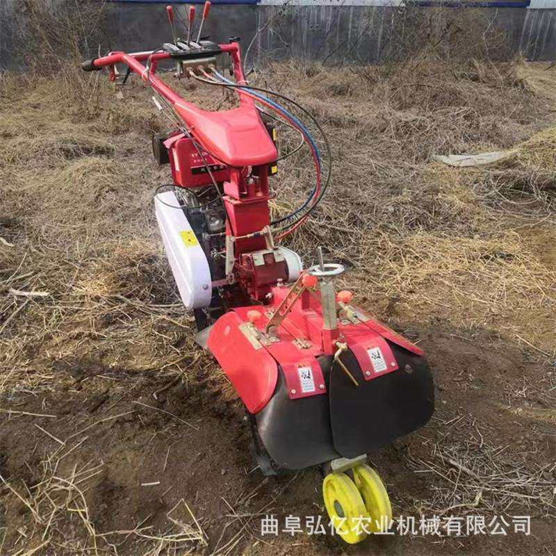 小型手扶起垄开沟机甘蔗烤烟覆土机自走式土豆芋头种植培土机