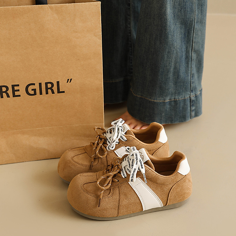 爆款百搭小众厚底板鞋女童春秋德训鞋2026新款平底运动休闲面包鞋,童鞋/婴儿鞋/亲子鞋,运动鞋,淘宝优惠券,粉丝福利购,淘宝优惠卷