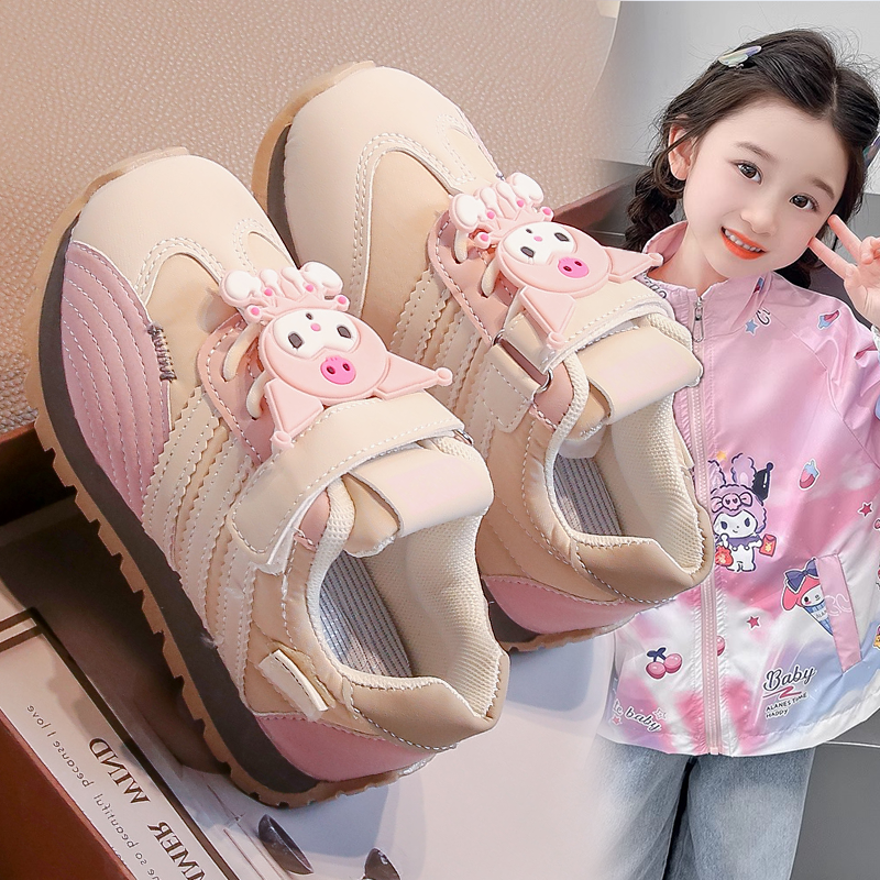 库洛米女童运动鞋2025春季新款