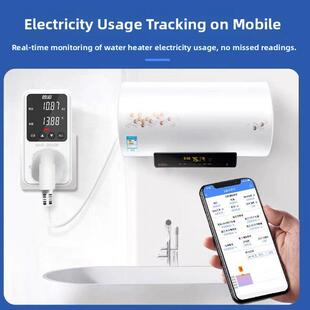 普财电表电费账单电表显示插座电表出租房间空调电耗表