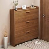 柜玄关柜经济型小鞋 超薄鞋 带门家用门口阳台极窄鞋 架翻斗式 柜 柜鞋