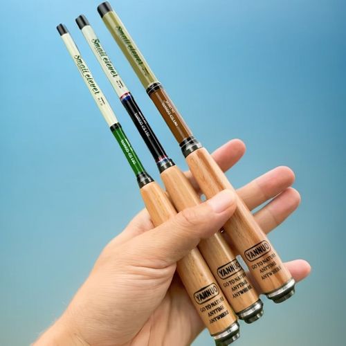 YanNuo小物钓竿马口白条便携露营迷你短节超轻超短溪流手竿鳑鲏竿