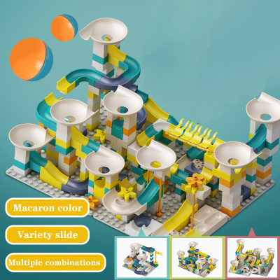 极速Marble Race Run Big Block CompaFtible City Building Bloc