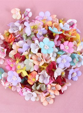 极速50/1c00Pcs Artificial Gerbera Silk Flower Head Home Deco