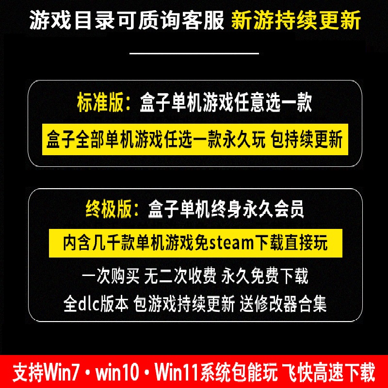 极速大型cpc电脑单机游戏盒子3A大作好玩的中文版方便高速下载合