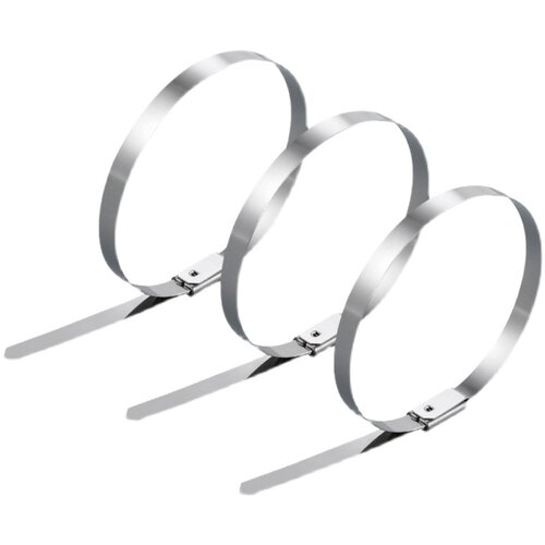 极速304不锈钢扎带4p.6mm自锁式金属船用室外固定线束带绑带抱箍