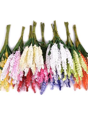 极速Lavender Artificial Flower Bouquet Multi-pcRs PE Foam Fa