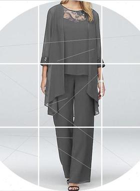 极速2022 Spring Autumn Solid lace FormIal Set Office Ladies