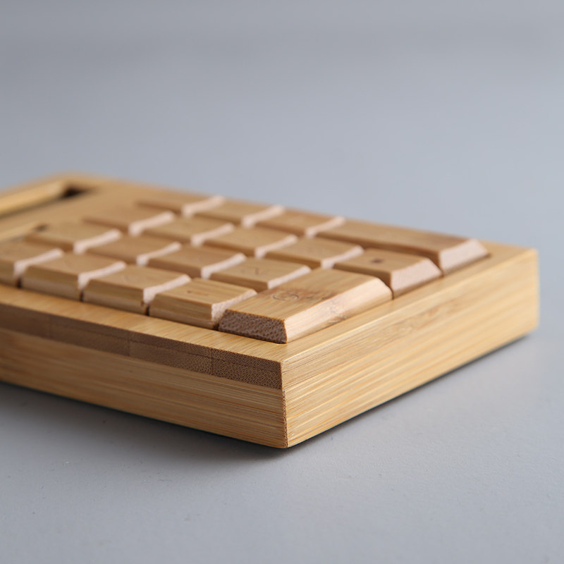 极速定制竹子g太阳能计算器商务大按键创意可爱财务专用大号办公