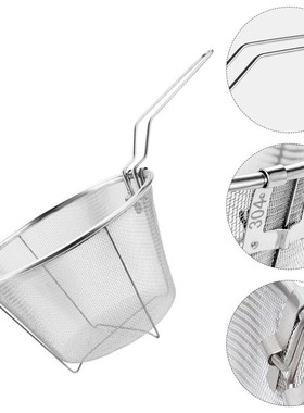 极速Basket Fry Frying Strainer Baskets Steel French SYtainle
