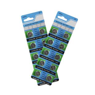 极速10PCS 1.55V AG13 LR44u Alkaline Cell Coin Battery AG 13