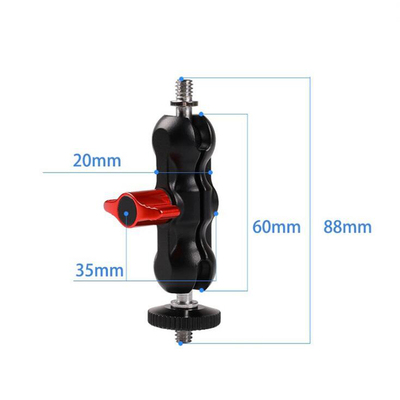 极速Universal Magic Armt Multi Functional Ballhead Clamp Dou