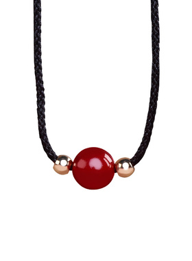 极速朱砂吊坠锁骨链女男士本命年项D链天然原石紫金砂原矿红色挂