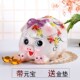 极速陶瓷猪存钱筒 陶q瓷招财大号猪存钱罐创意礼品开业小孩生日摆