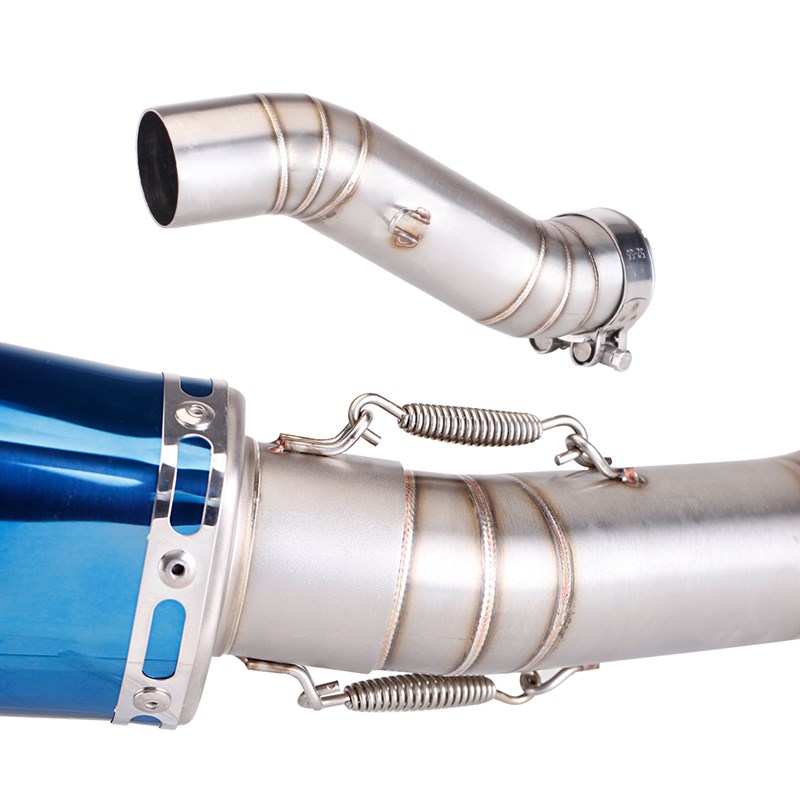 极速适用CBe400F改装排气管 CB400X中段不锈钢排气管改装无损直上