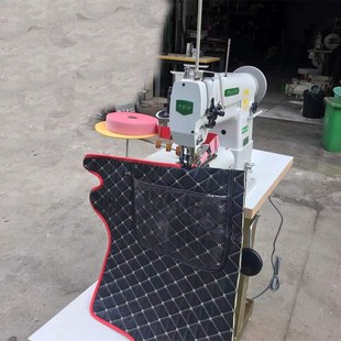 极速脚垫棉鞋 封边捆边滚边包边高头车缝纫机M341厚料皮制品皮箱包